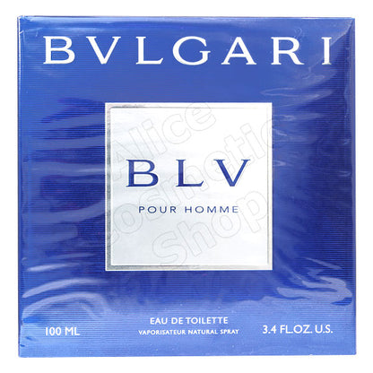 ブルガリ　ブルー　プールオム　オーデトワレ　100ml　スプレー